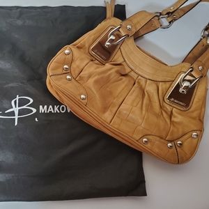 B. Makowsky leather handbag